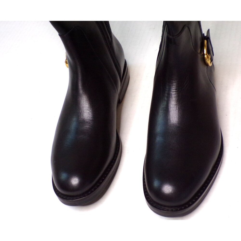 🆕 COLE HAAN Clover Stretch Tall Knee High Boot 6 Black - Picture 13 of 14